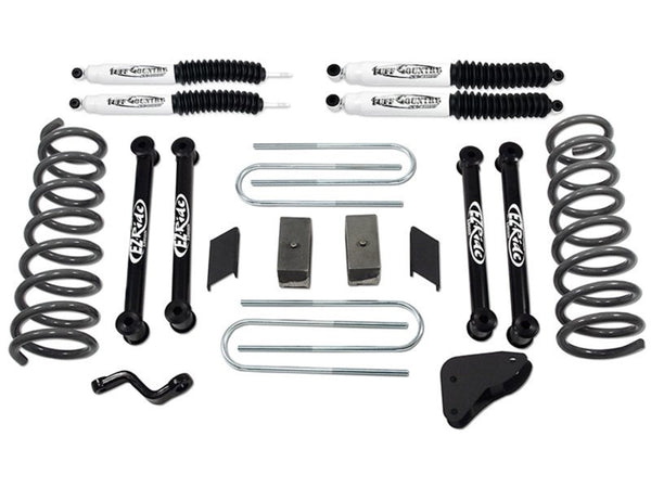 Tuff Country 09-12 Dodge Ram 3500 4x4 6in Lift Kit with Coil Springs (SX8000 Shocks) - Bull Strap