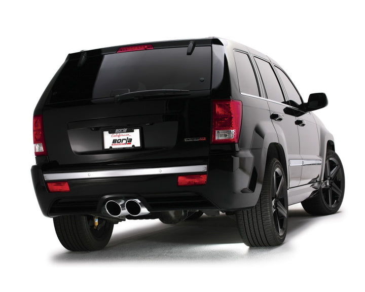Borla 06-09 Jeep Grand Cherokee SRT8 S-Type Catback Exhaust - Bull Strap