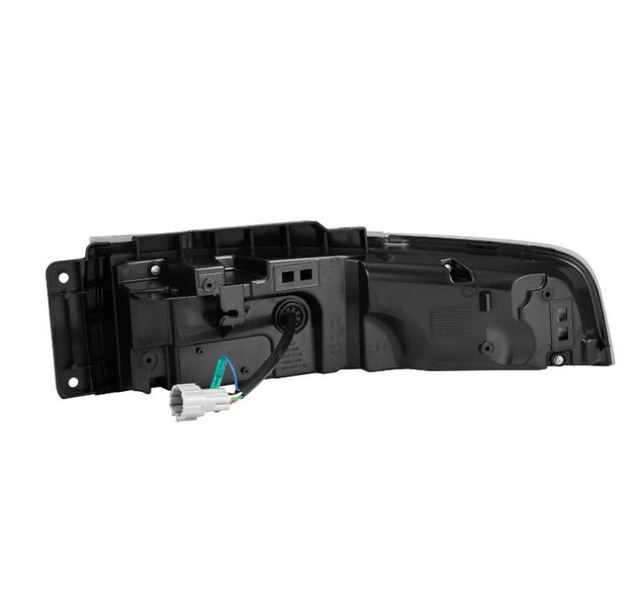 AlphaRex 23-25 Nissan Z Nova-Series Twin-Loop Style Prismatic LED Tail Lights - Alpha Black - Bull Strap