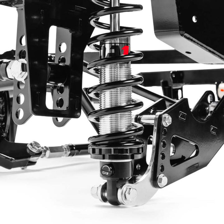 QA1 99-06 Chevy Silverado 1500 Short Bed Single Adjustable Rear Suspension Kit - Bull Strap
