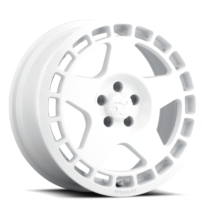 fifteen52 Turbomac 18x8.5 5x114.3 30mm ET 73.1mm Center Bore Rally White Wheel - Bull Strap