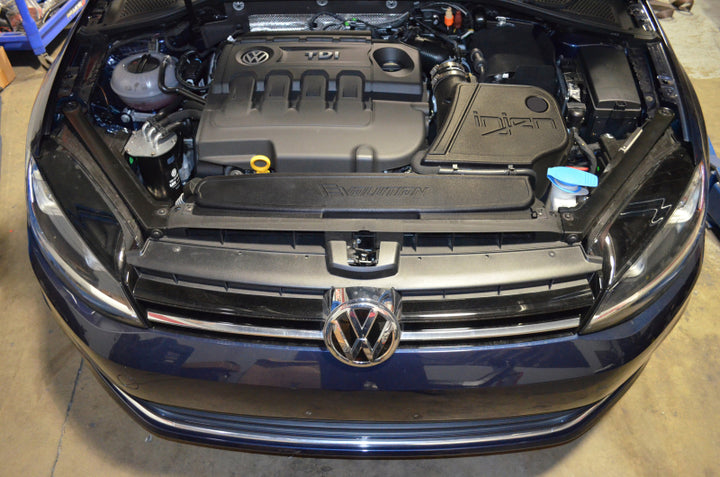 Injen 15-16 Volkswagen Golf 2.0L TDI Evolution Intake w/Ram Air Scoop - Bull Strap