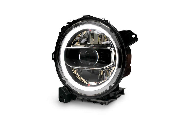 DV8 Offroad 2018+ Jeep Wrangler JL/Gladiator LED Projector Headlights - Bull Strap