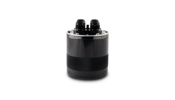Vibrant Small 0.75L 4-Port Catch Can Assembly - Bull Strap