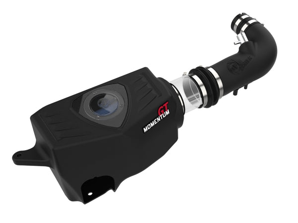 aFe Momentum GT Pro 5R Cold Air Intake System 2017 Alfa Romeo Giulia I4 2.0L (t) - Bull Strap