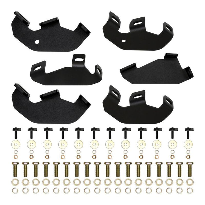Westin 21-23 Ford Bronco 4dr (Excl. Bronco Sport) Rock Slider - Textured Black - Bull Strap