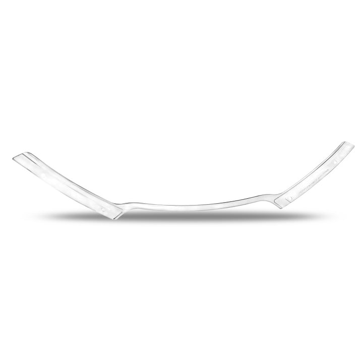 Performance Machine  Windscreen Trim Scallop - Chrome - Bull Strap