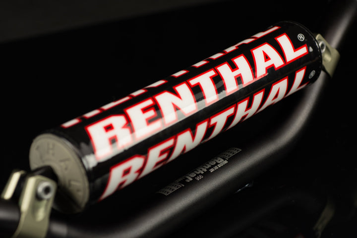Renthal RC/ 04+ Honda CRF/ 06+ Kawasaki KX/ KXF Twinwall Pad - Red - Bull Strap
