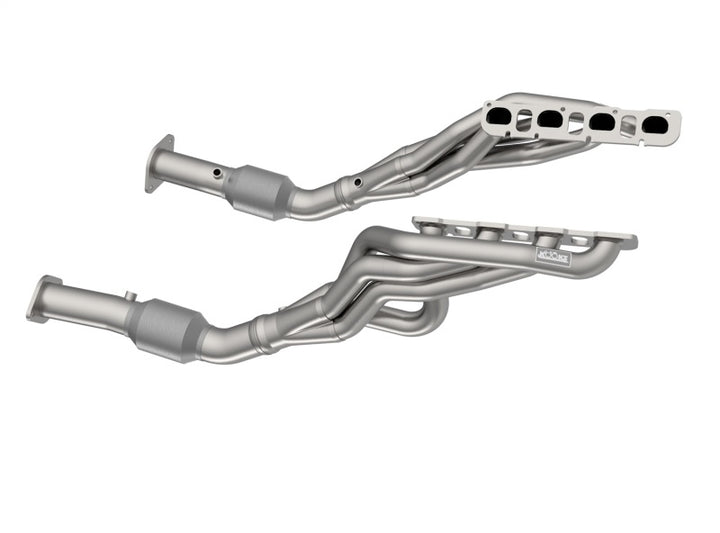 Kooks RAM TRX 2in x 3in Long Tube Headers 3in x OEM H.O. Green Connections - Bull Strap