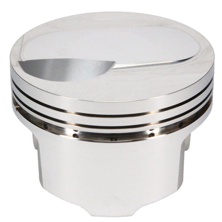 JE Pistons GM 502 Replacement 4.470 Bore 8.7-9.6:1 Comp Ratio 1cc Dome Pistons - Set of 8 - Bull Strap