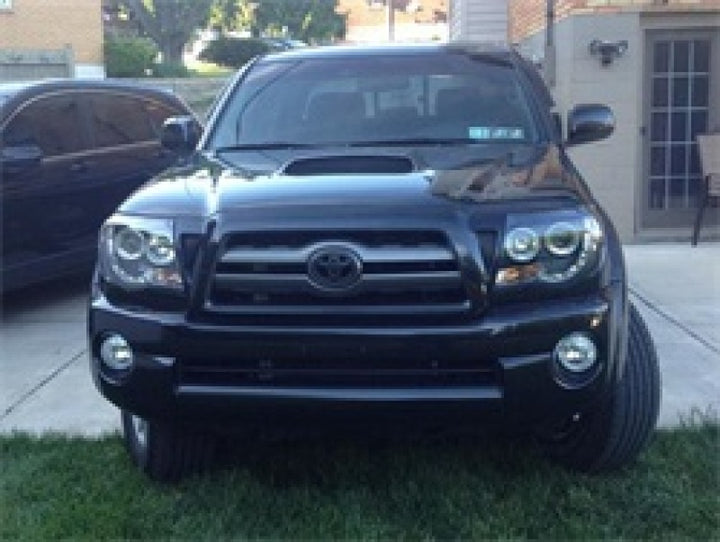 Spyder Toyota Tacoma 05-11 Projector Headlights LED Halo LED Black High H1 Low H1 PRO-YD-TT05-HL-BK - Bull Strap