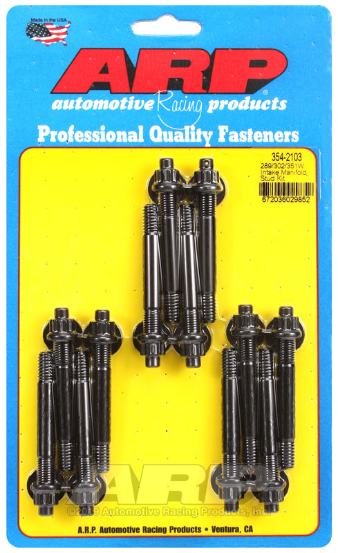 ARP Ford 289/302/351W Intake Manifold Stud Kit - Bull Strap