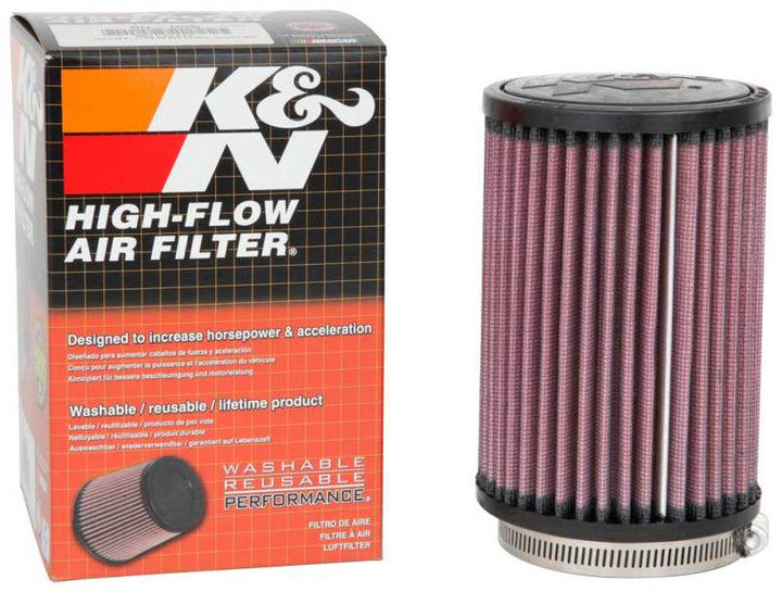 K&N Filter Universal Rubber Filter 2 7/8 inch Flange 4 inch OD 6 inch Height - Bull Strap