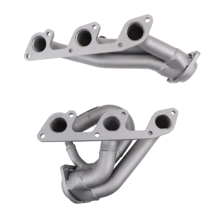 BBK 05-10 Mustang 4.0 V6 Shorty Tuned Length Exhaust Headers - 1-5/8 Titanium Ceramic - Bull Strap