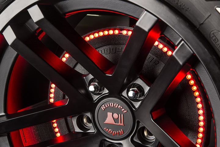 Rugged Ridge 3rd Brake Light LED Ring - Bull Strap