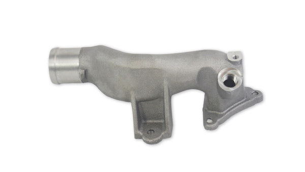 ISR Performance Water Neck Outlet - Nissan SR20DET (S14) w/ Integrated 1/8 NPT Port - Bull Strap