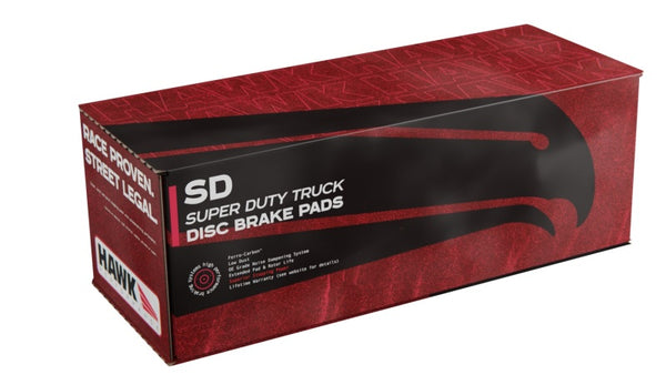 Hawk 19+ GM Silverado/Sierra/Tahoe/Yukon Super Duty Front Brake Pads - Bull Strap