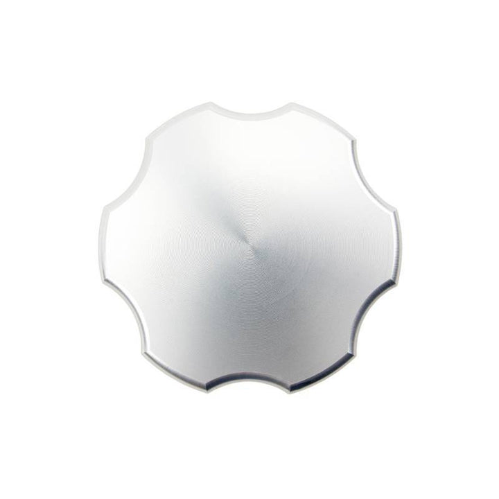 Wehrli 98.5-23 Cummins Billet Aluminum Clear Anodized Oil Fill Cap - Bull Strap