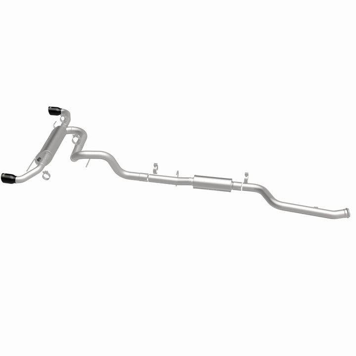 MagnaFlow 24-26 Ineos Grenadier Overland Series Black Chrome Cat-Back Performance Exhaust System - Bull Strap