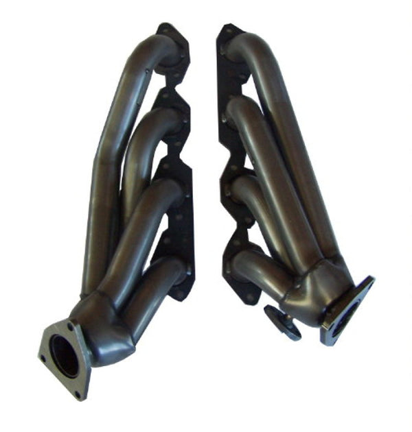 Gibson 01-03 Chevrolet Silverado 3500 Base 8.1L 1-3/4in 16 Gauge Performance Header - Stainless - Bull Strap