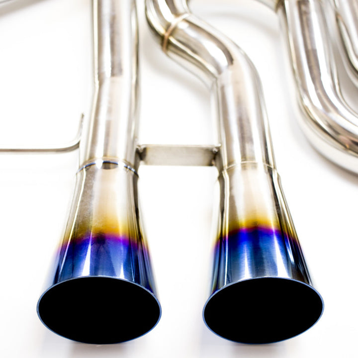 ISR Performance Race Exhaust - 2013+ Hyundai Veloster Turbo - Bull Strap