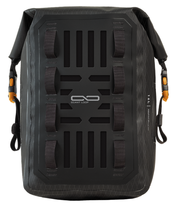 Giant Loop Revelstoke Dry Bag 16L - Black - Bull Strap
