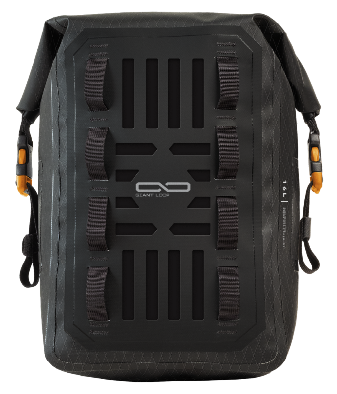 Giant Loop Revelstoke Dry Bag 16L - Black - Bull Strap