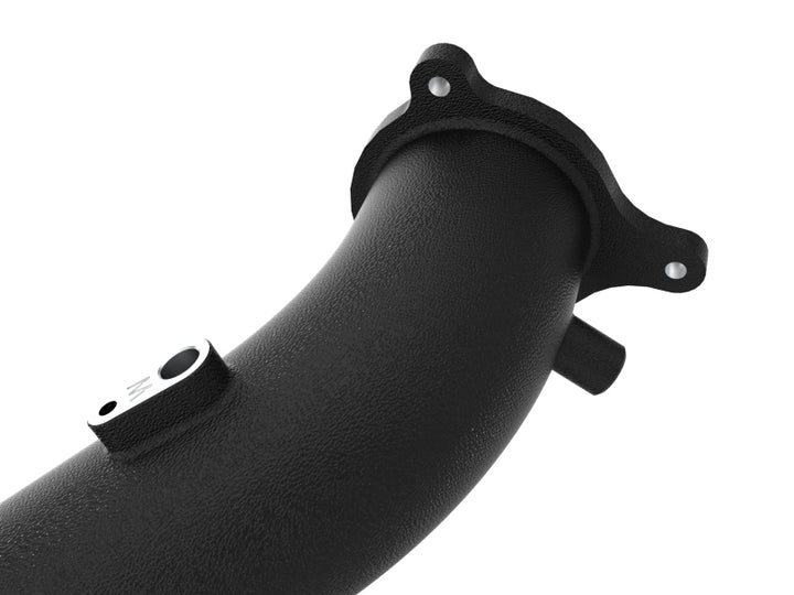 aFe BladeRunner Black 2-3/4in Aluminum Charge Pipe 2021 Toyota Supra GR (A90) I4-2.0L (t) B48 - Bull Strap