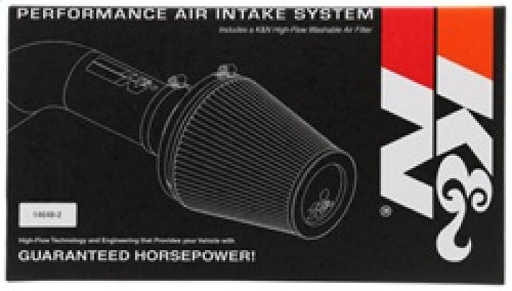 K&N 05 Chevy/GMC PickUp & SUV V8-4.8/5.3/6.0L High Flow Performance Kit - Bull Strap