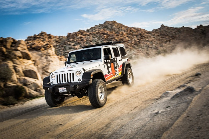 Fox 2007+ Jeep JK 2.0 Performance Series 8.2in. TS Stabilizer 1-3/8in Tie Rod Clamp - Bull Strap