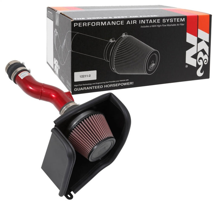 K&N 2017 Honda Civic Si 1.5L Typhoon Performance Air Intake System - Bull Strap
