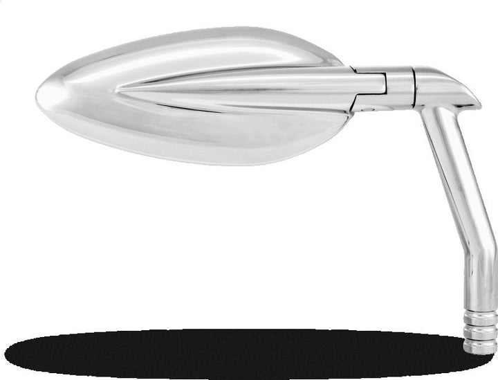 Performance Machine Vision Mirror Assembly Blade - Chrome - Bull Strap