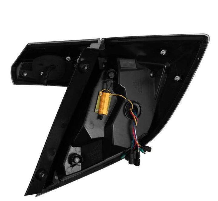 AlphaRex 16-21 Honda Civic Hatchback / Type-R FK8 Nova-Series LED Tail Lights (Pair) - Black - Bull Strap