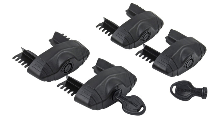 Rhino-Rack Vortex Secure Core Locking End Caps - Set of 4 - Bull Strap