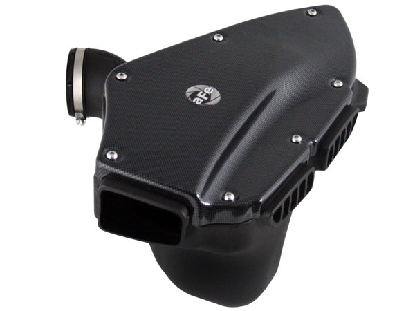 aFe MagnumForce Stage 2 Si Intake System P5R 06-11 BMW 3 Series E9x L6 3.0L Non-Turbo - Bull Strap