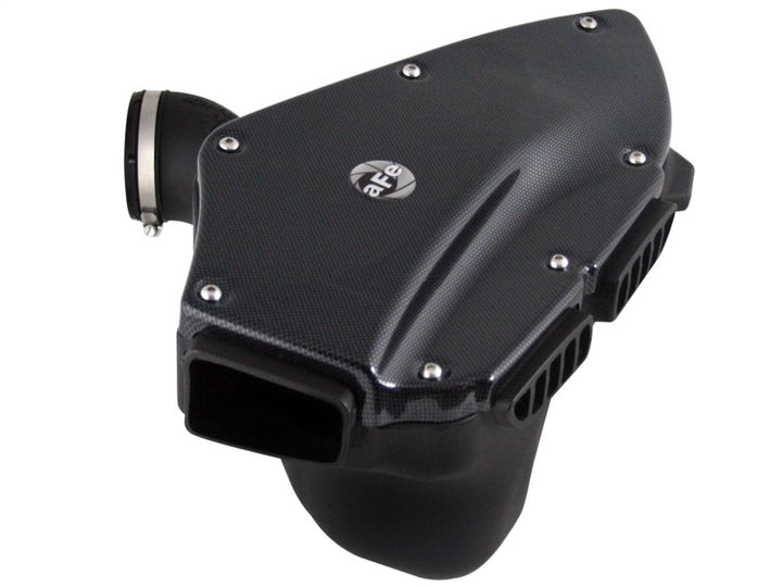 aFe MagnumForce Stage 2 Si Intake System P5R 06-11 BMW 3 Series E9x L6 3.0L Non-Turbo - Bull Strap