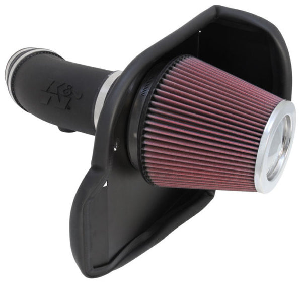 K&N 11-12 Dodge Challenger / 12 Chrysler 300 / 12 Dodge Charger 6.4L V8 AirCharger Perf Intake Kit - Bull Strap