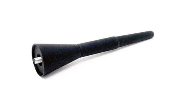 Torque Solution 2010+ Ford Mustang/2005+ Mazda MX-5 Miata Premium Billet Short Antenna - Bull Strap