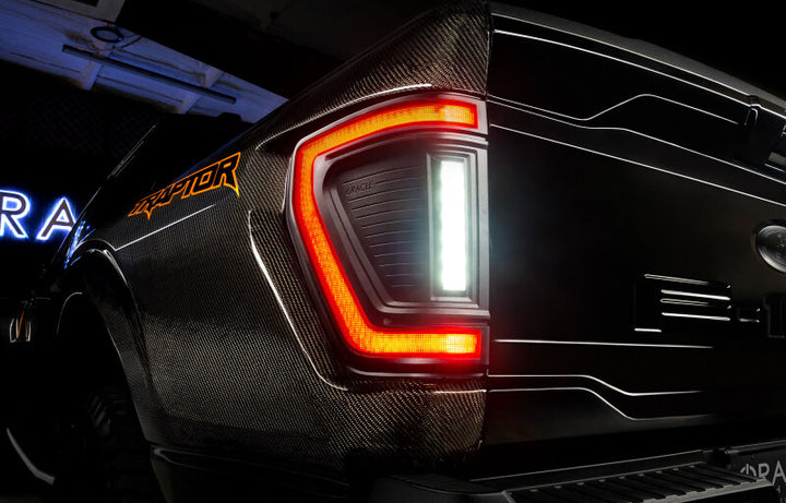 Oracle Lighting 21-24 Ford F-150 Flush Style LED Tail Lights - Bull Strap