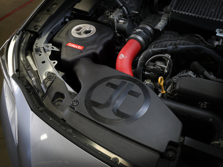 aFe 22-23 Subaru WRX Takeda Momentum Cold Air Intake System w/ Pro 5R Filter - Bull Strap