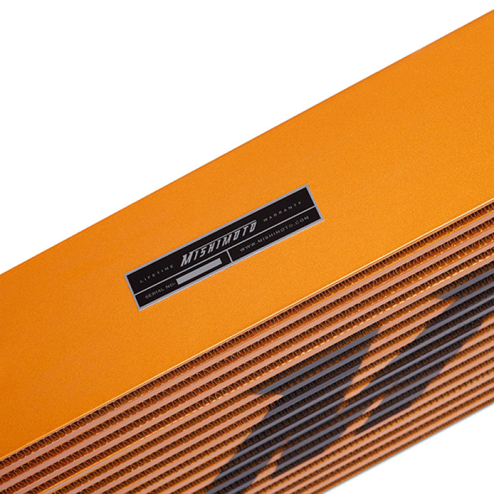 Mishimoto Universal Silver R Line Intercooler Overall Size: 31x12x4 Core Size: 24x12x4 Inlet / Outle - Bull Strap
