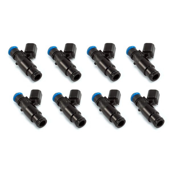 Injector Dynamics ID1050X Injectors 14mm (Black) Adaptor Bottom (Set of 8) - Bull Strap