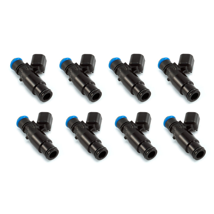 Injector Dynamics ID1050X Injectors 14mm (Black) Adaptor Bottom (Set of 8) - Bull Strap