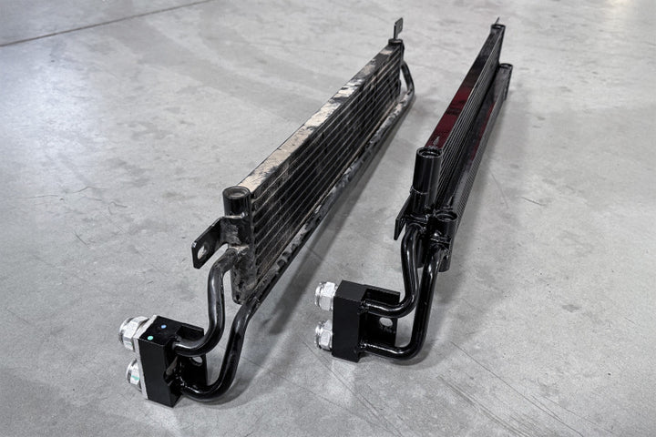 CSF 18-24 Jeep Wrangler / 20-23 Jeep Gladiator High-Performance Transmission Oil Cooler - Bull Strap