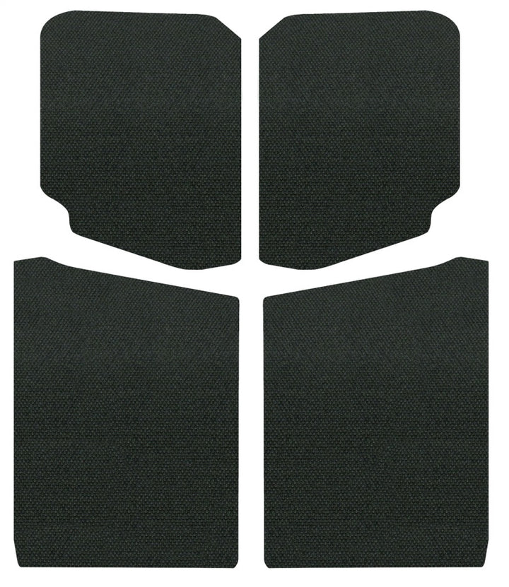 DEI 18-23 Jeep Wrangler JL 2-Door Boom Mat Headliner - 5 Piece - Black - Bull Strap