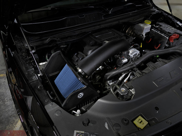 aFe Magnum FORCE Stage-2 Pro 5R Cold Air Intake System 2019 RAM 1500 (Non Classic) V8-5.7L HEMI - Bull Strap