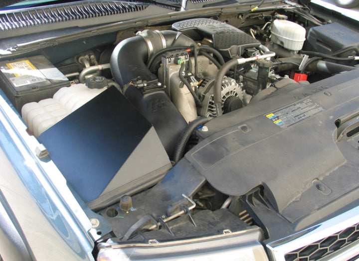 K&N 06 Chevy Silverado/GMC Sierra 2500HD/3500 V8-6.6L Performance Intake Kit - Bull Strap