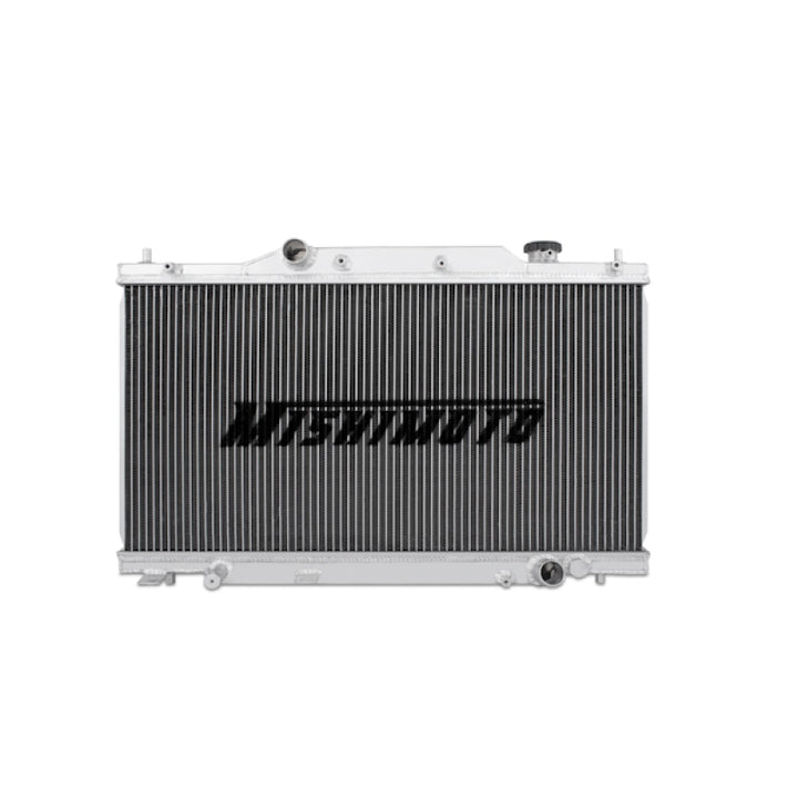 Mishimoto 02-05 Honda Civic SI Manual Aluminum Radiator - Bull Strap