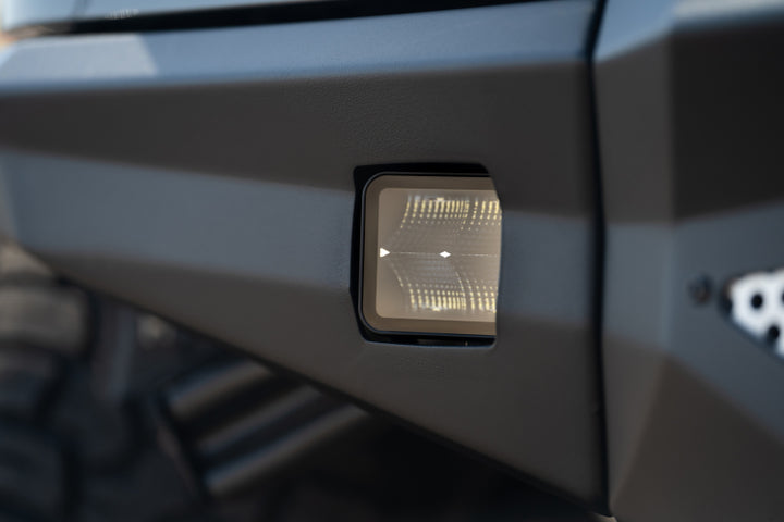 DV8 Offroad 3in Cube LED Light 40W Pod Light 5W LED - Bull Strap