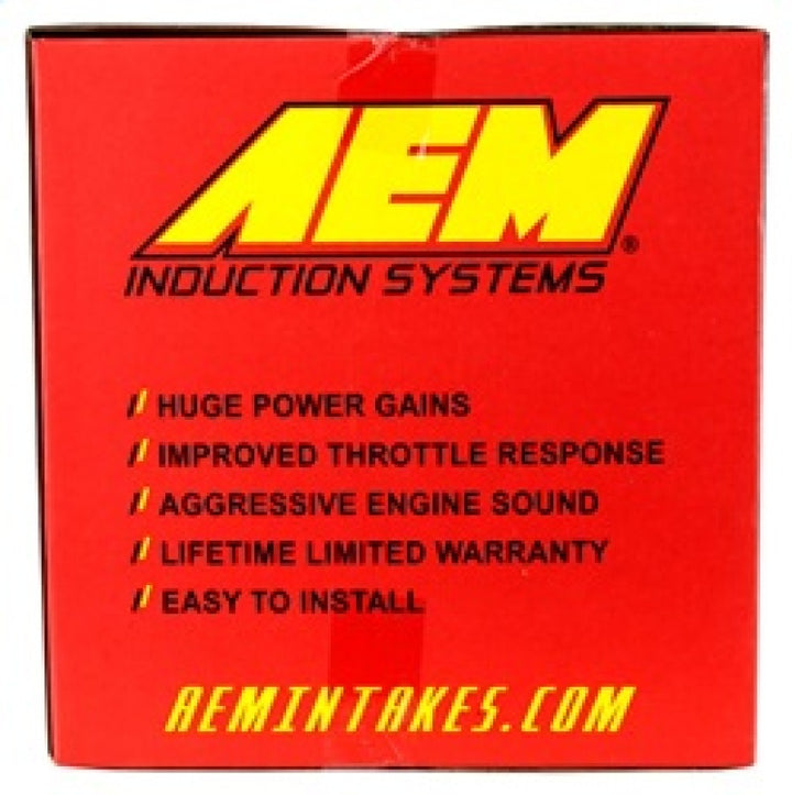 AEM 99-06 Chevy/GMC 5.3/6.0L Silver Brute Force Intake - Bull Strap